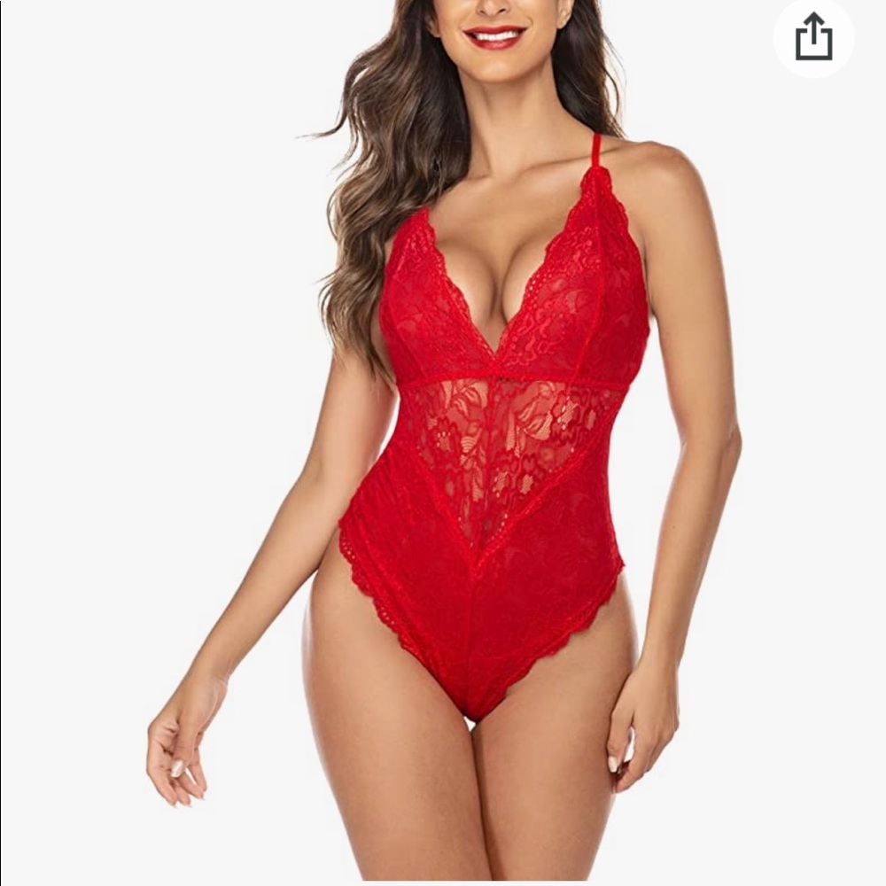 Brand new red lingerie